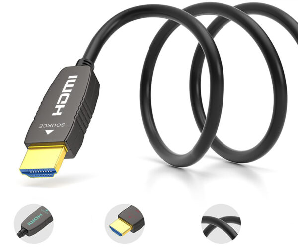 Kabel RUIPRO 8K CL2 HDMI 2.1 48 Gb/s 8K Dynamiczny HDR, 15 m - obrazek 4