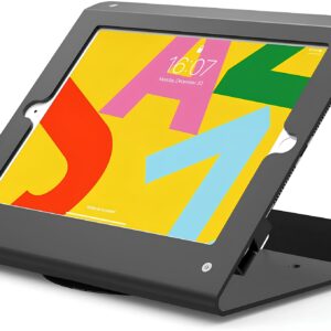 Stojak Beelta na iPad do 10,2" obrotowy 360° antykradzieżowy czarny