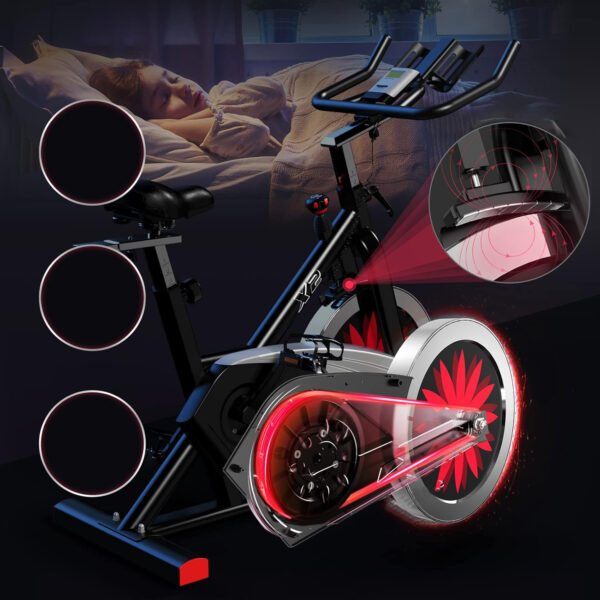 UŻYWANY Rower stacjonarny JOROTO X2 X2PRO X4S Bluetooth 100 poziomów oporu - obrazek 6