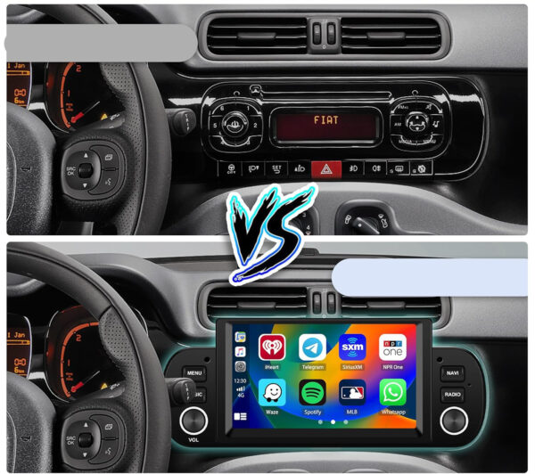 Radio samochodowe Hikity A3274H1 do Fiat Pandy 2013-2020 Carplay, WiFi, GPS - obrazek 2