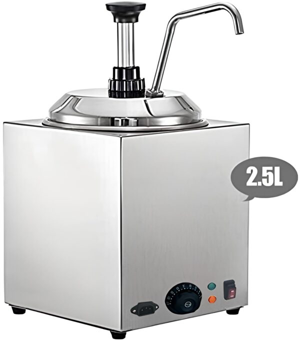 Uszkodzony Podgrzewacz do sosu ze stali nierdzewnej 2,5 l 650 W hzexun - obrazek 3