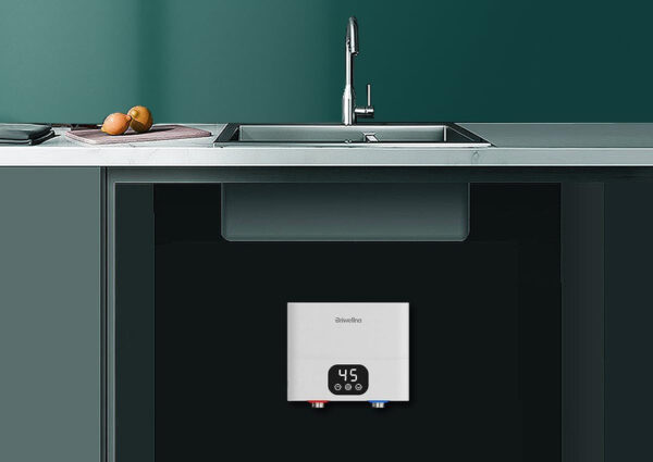 UŻYWANE/NIEKOMPLETNY Podgrzewacz wody Briwellna BWK-P33NH55 5500W 220V z wyświetlaczem LED, do kuchni i łazienki - obrazek 6