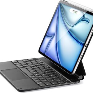 Czarne etui ESR 6B012A do iPada Air 11" (M2, 2024) z klawiaturą, Używany