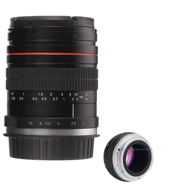 Teleobiektyw JINTU 135mm f 2.8 MF UMC kompatybilny z aparatami Nikon - obrazek 3