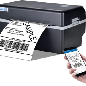 Drukarka etykiet VRETTI, Bluetooth, termiczna, do DHL i Amazon