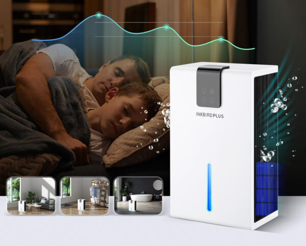 Osuszacz powietrza INKBIRD, 2800 ml, 30 dB, 90 W - obrazek 7