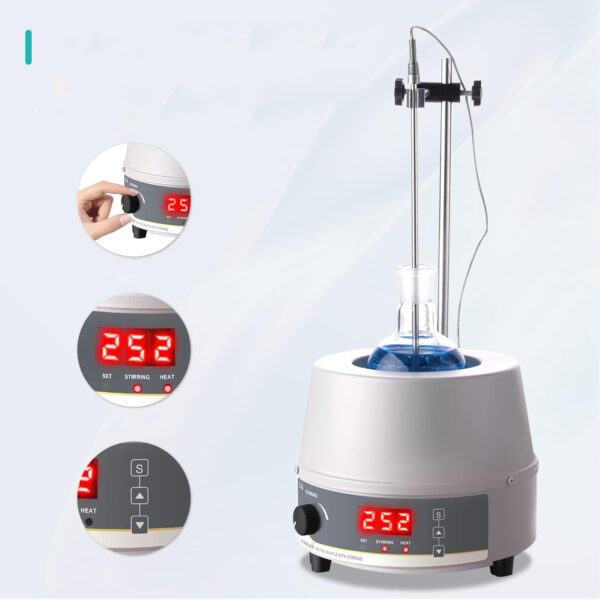 Używana Grzałka termostatyczna 500 ml 250 W LABFISH sprzęt laboratoryjny grzanie cieczy - obrazek 2