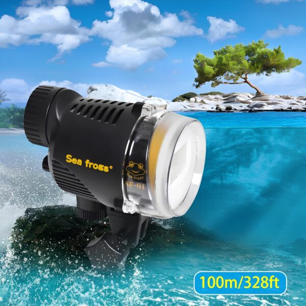 UŻYWANY Wodoodporna lampa błyskowa Sea Frogs SF-01 dla Sony, Canon, Fujifilm,Nikon - obrazek 5