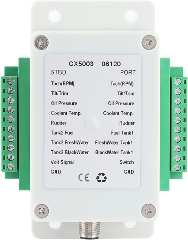 Adapter NMEA 2000 Cx5003, konwerter IP67, 9-32V DC, dla łodzi jachtu - obrazek 2