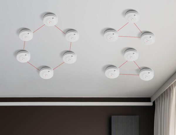 Czujnik dymu X-Sense SD19-W, alarm pożarowy EN 14604 (6 szt.) - obrazek 2
