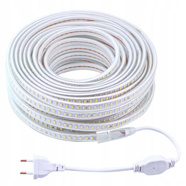 Taśma świetlna LED 230 V SMD 5730 120 LED/m 15 m 6000 K IP67 - obrazek 2