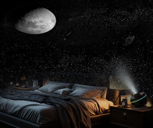 NIEKOMPLETNY Projektor gwiazd Ainael Galaxy lampka nocna domowe planetarium - obrazek 8