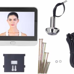 Dzwonek do drzwi z kamerą BuyWeek ED-300PD, 120 stopni, 1080P, 4,3 cala