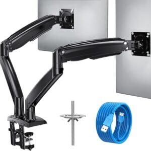 Uchwyt do dwóch monitorów HUANUO HNDS12 15-35" do 12 kg