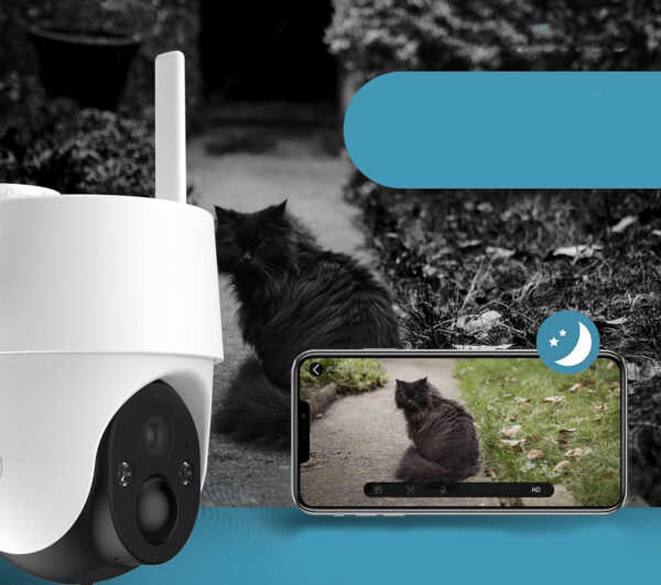 Kamera PETTEC PetCam Free'n 360 4G LTE , 3MP, 20m IR, technologią detekcji ruchu Ultravision - obrazek 4