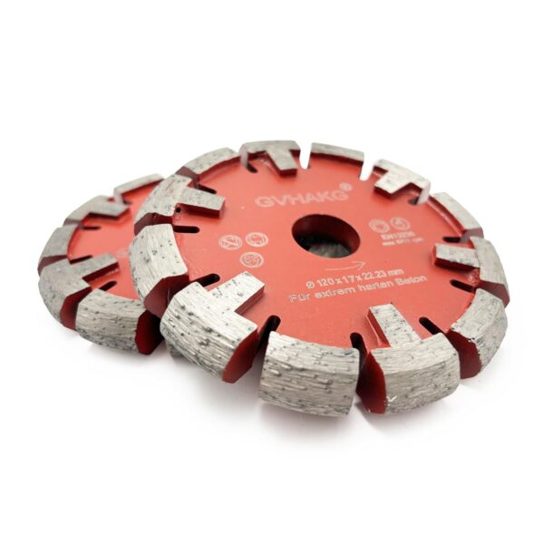 Frez diamentowy GVHAKG Tuck Point, 120x17x12x22,23mm, Używany - obrazek 2