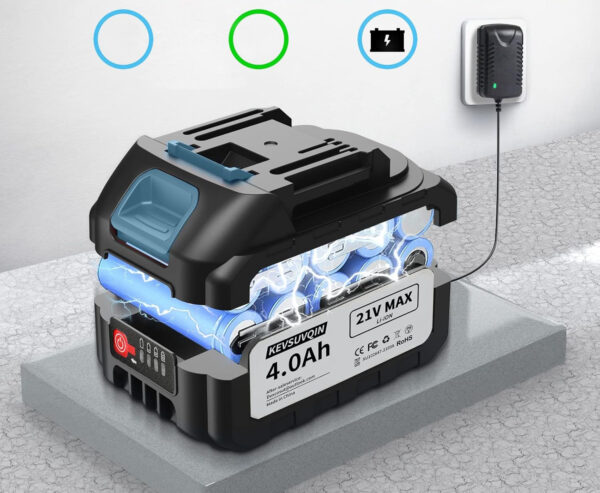 Akumulatorowa myjka Kevsuvqin, 21V, 45 Bars, 4000mAh, Używany - obrazek 5