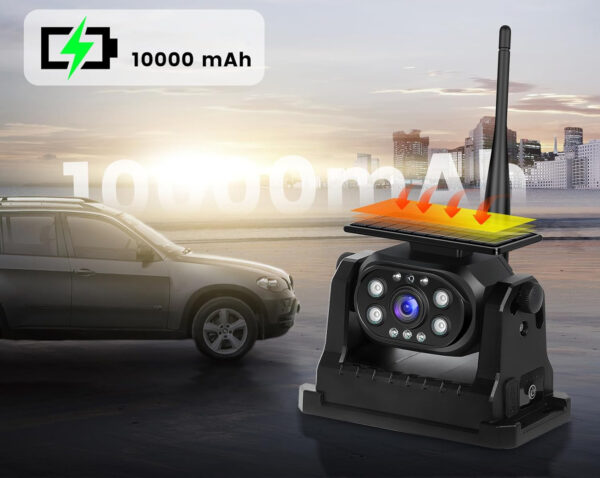 Hodozzy kamera solarna WiFi 1080P bezprzewodowa z magnetycznym uchwytem - obrazek 5