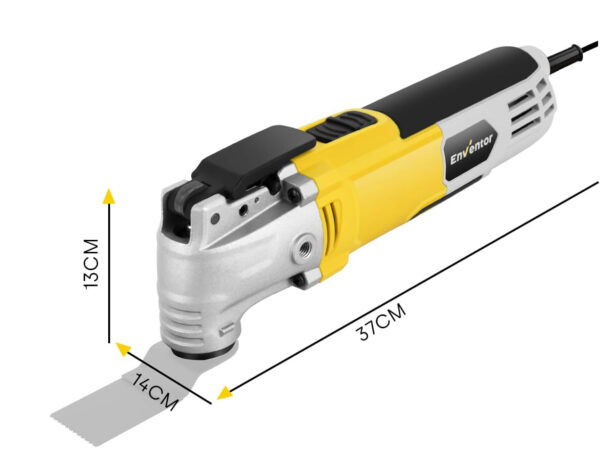 Renowator oscylacyjny wielofunkcyjny Enventor 23Q1-3 300W 28 akcesoriów 6 prędkości - obrazek 5
