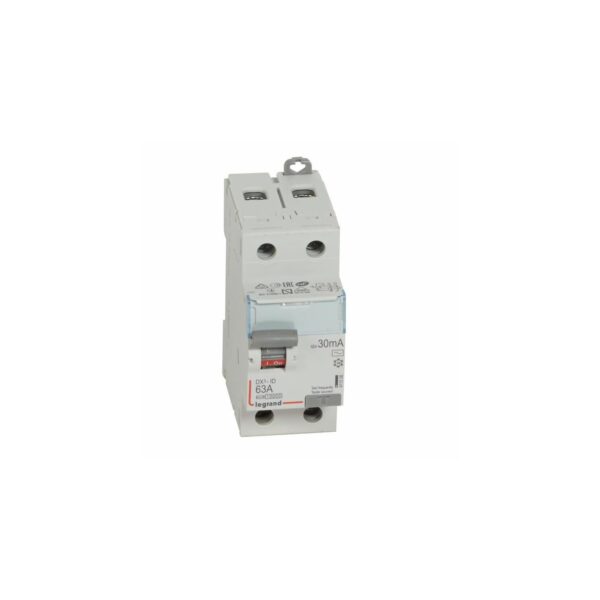 Wyłącznik różnicowy Legrand 63A AC 30mA 2P 2 moduły 411506 zabezpieczenie różnicowoprądowe do rozdzielni - obrazek 2