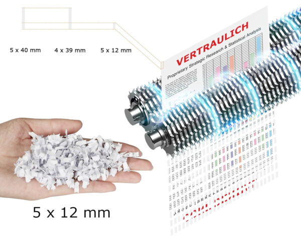 USZKODZONA Zniszczarka do papieru Bonsaii Paper CD 12 arkuszy 16L - obrazek 3