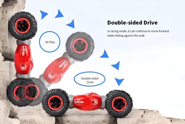 Samochód sterowany gestami Twist Desert terenowy model RC z funkcją obracania nadwozia - obrazek 3