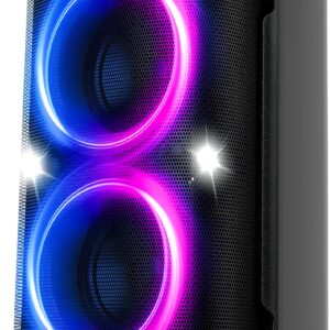 Głośnik TPBEAT TP-PT-01 Bluetooth 160W z basem, światłami LED i mikrofonem
