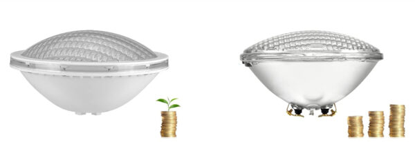 Używany Oświetlenie basenowe LED LyLmLe PAR56 20W, RGB, IP68, 12V, 2 szt. - obrazek 3