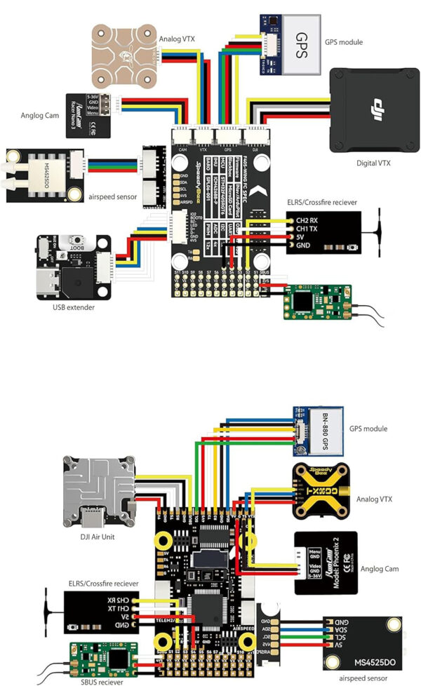 Kontroler lotu Speedybee F405, SB-F405WING-APP, dla FPV z WiFi i konfiguracją przez aplikację - obrazek 5