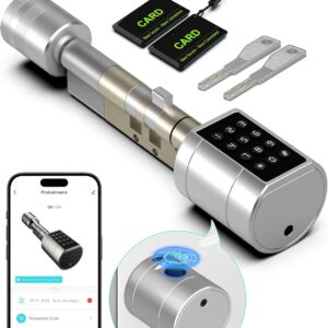 UŻYWANE Zamek drzwiowy z odciskiem palca kodem L111 RFID Bluetooth 50-100 mm