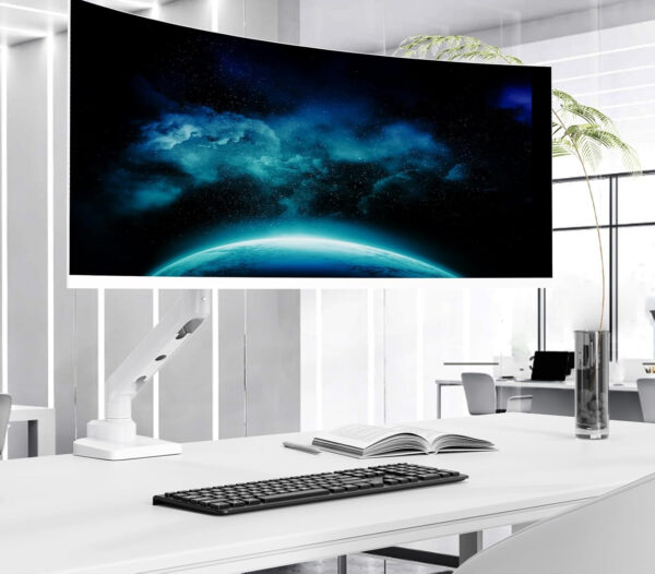 UŻYWANE Ramię do monitora 17-49" gazowa sprężyna uchył/obrót 2-20 kg LDT69-C012 - obrazek 4