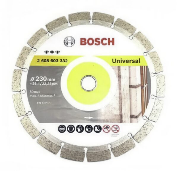 Tarcza diamentowa Bosch Universal 230 mm 22.23 mm do cięcia uniwersalna