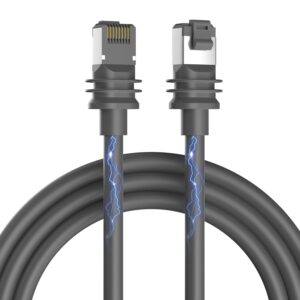 Kabel Starlink Gen 3 75FT/23M, Ethernet, wodoodporny, szary