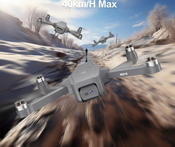 Dron 4K IDEA16/IDEA16P z silnikiem bezszczotkowym, WiFi 5GHz - obrazek 6