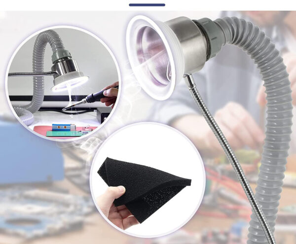 Odsysacz dymu i oparów spawalniczych BAOSHISHAN 5 filtrów mocna filtracja - obrazek 3
