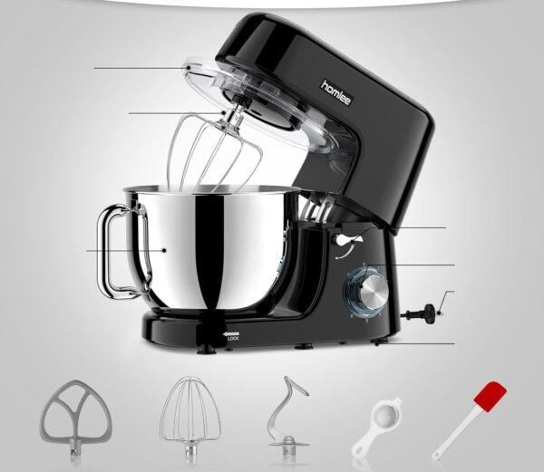 Używany Robot kuchenny Homlee SM-1508 1800W 7,2L 6 prędkości - obrazek 2