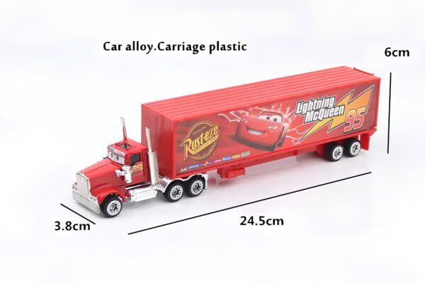 Zestaw z bajki Auta zabawki z kreskówki Auta miniaturowe pojazdy z postaciami z filmu Cars - obrazek 8