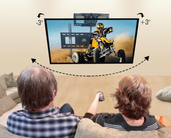 Uchwyt ścienny TV FORGING MOUNT FM9388-B, ramię 42", VESA 600x400 - obrazek 5