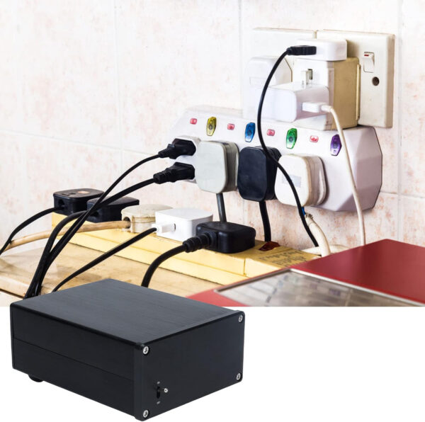 Eujgoov Liniowy Regulator Napięcia 15V, aluminiowy zasilacz biurkowy - obrazek 4
