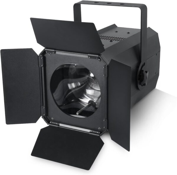 Naświetlacz XQ09010, 200 W, 3200 K/5600 K, 2,4E+2 V, zasięg 6-8 m, 4 tryby sterowania
