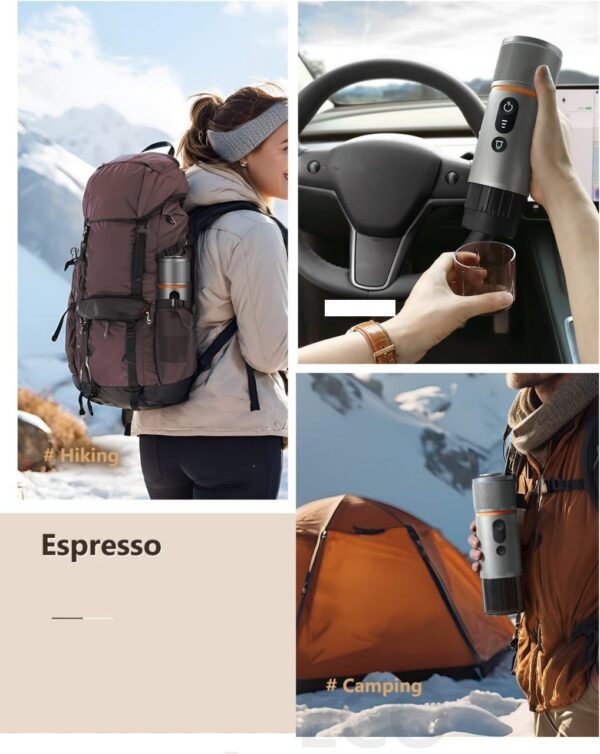 Przenośny ekspres do kawy espresso CONQUECO po zwrocie mini ekspres kapsułkowy - obrazek 8
