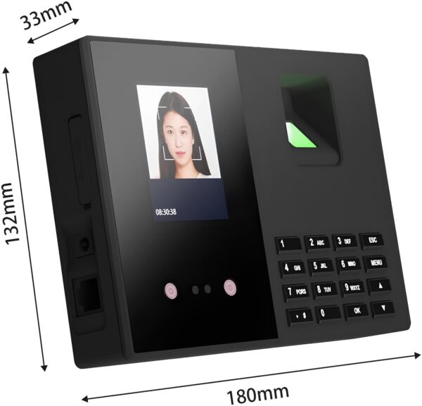 Rejestrator czasu pracy Bisofice T200 niemiecki, bez opłat, RFID, biometria - obrazek 3