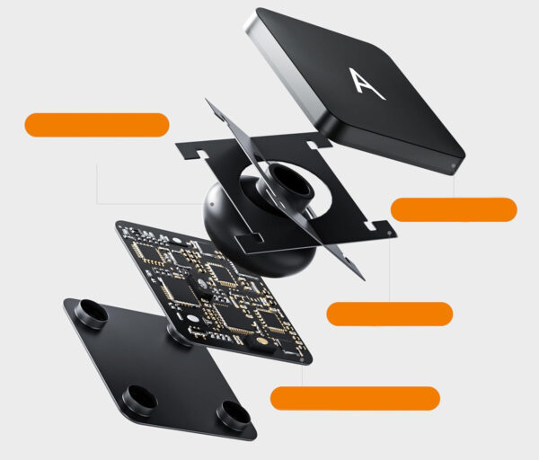 Klawiatura Nimin do iPad Air/Pro 11" podświetlana, z touchpadem AZERTY - obrazek 4
