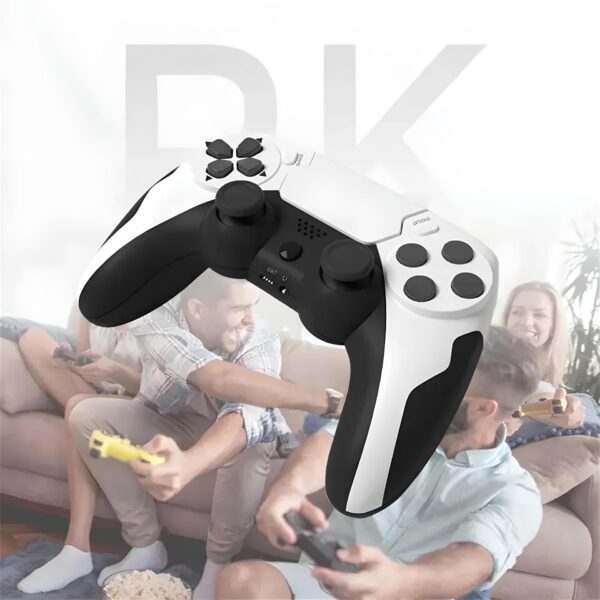 Bezprzewodowy gamepad GAMINJA P48 do PS4/PS3 PC kontroler z wibracjami i trybem turbo do konsol i komputera - obrazek 4
