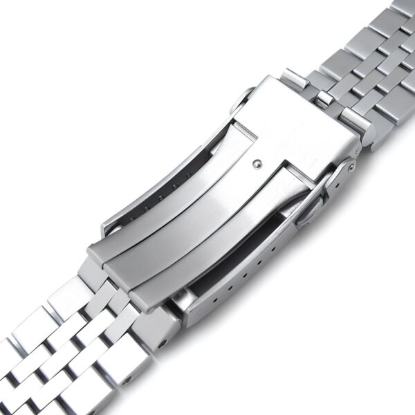 Pasek MiLTAT 20 mm do zegarka Seiko 5-40 mm matowa stal rozmiar L - obrazek 4