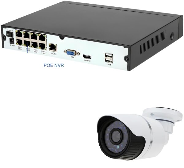 Sieciowy rejestrator wideo SECULINK NVR1108PK-P8 8-kanałowy, 1080p/3MP-8MP - obrazek 3
