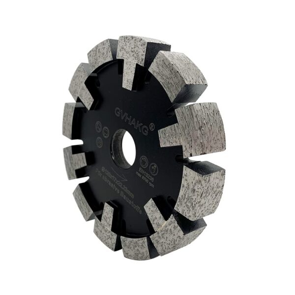 Frez diamentowy do betonu/asfaltu GVHAKG EN13236 120 mm trwały segment T długa żywotność