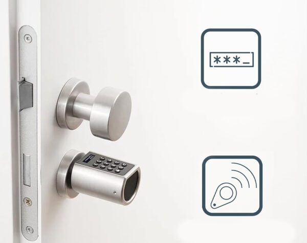 USZKODZONY Cyfrowy zamek do drzwi Sorex E-cylinder kod PIN + RFID bezkluczowy - obrazek 4