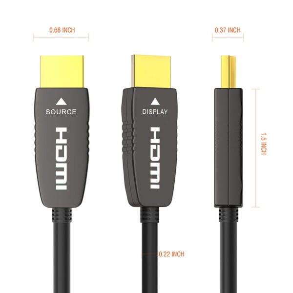 Kabel RUIPRO 8K CL2 HDMI 2.1 48 Gb/s 8K Dynamiczny HDR, 15 m - obrazek 2