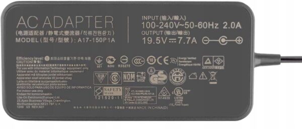 Zasilacz JHZL A17-150P1A 150W 19,5V 7,7A dla ASUS laptopów ładowarka sieciowa o wysokiej mocy - obrazek 3